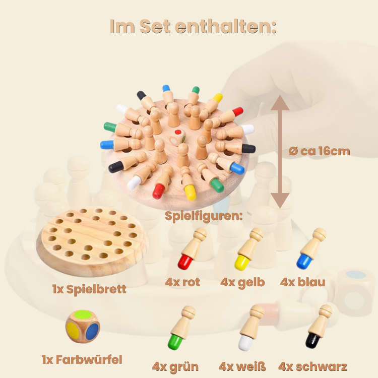 Farben Memory Brettspiel