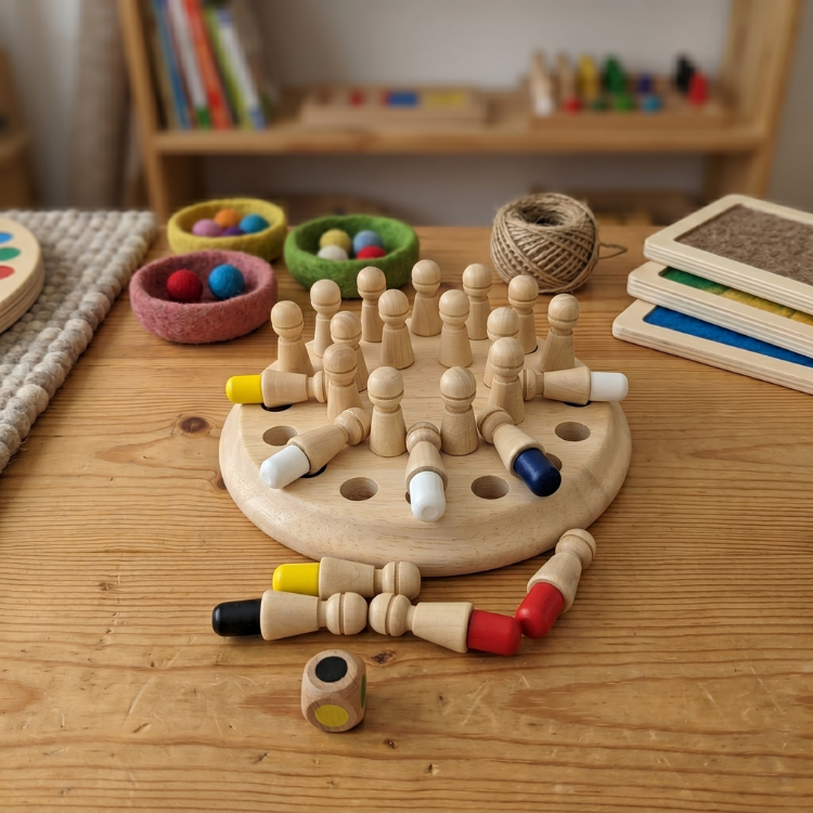 Farben Memory Brettspiel